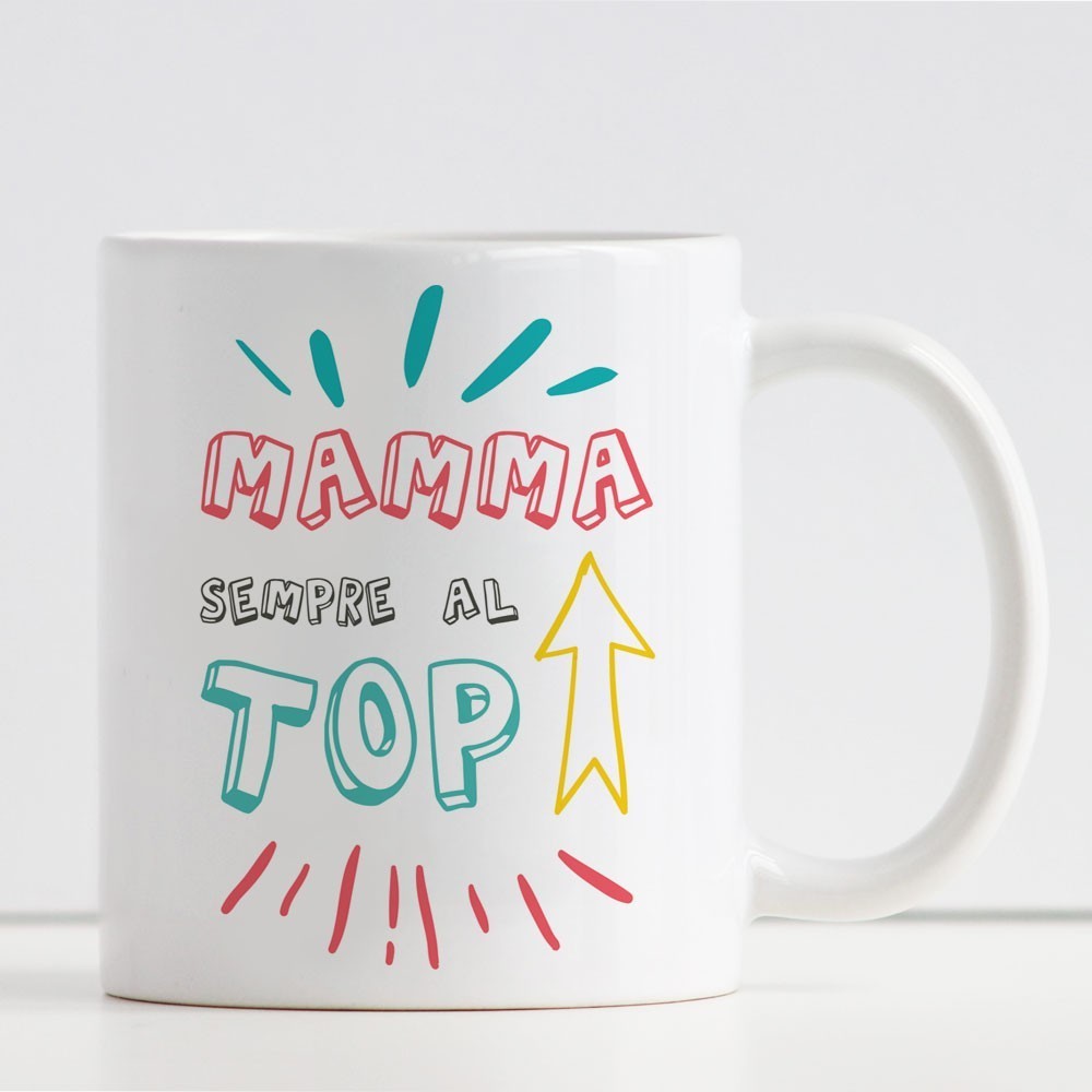 tazza personalizzata Mamma sempre al top