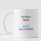 Tazza personalizzata per la maestra "Sono una maestra, questo è il mio superpotere"