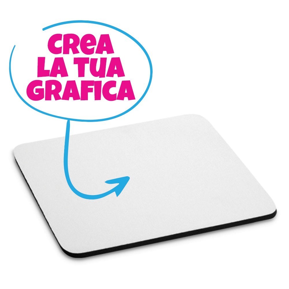 Tappetino Mouse / Mouse pad personalizzato con foto e scritte