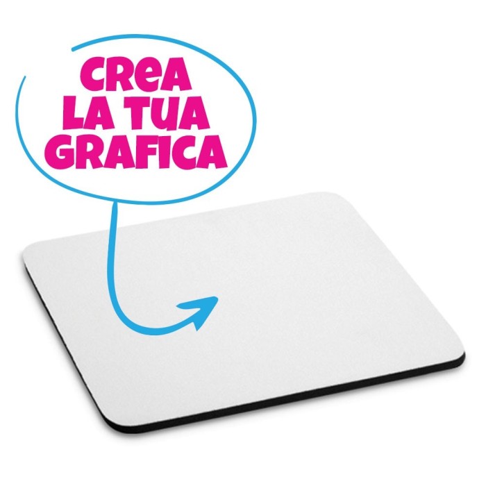 Tappetino Mouse / Mouse pad personalizzato con foto e scritte