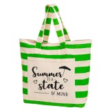 Borsa mare con la scritta "Summer is a state of mind"