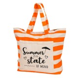 Borsa mare con la scritta "Summer is a state of mind"
