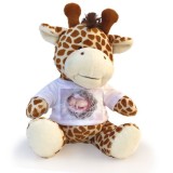 Peluches con maglietta personalizzata con foto e testo