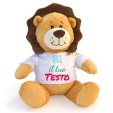 Peluches con maglietta personalizzata con foto e testo