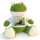 Peluches con maglietta personalizzata con foto e testo