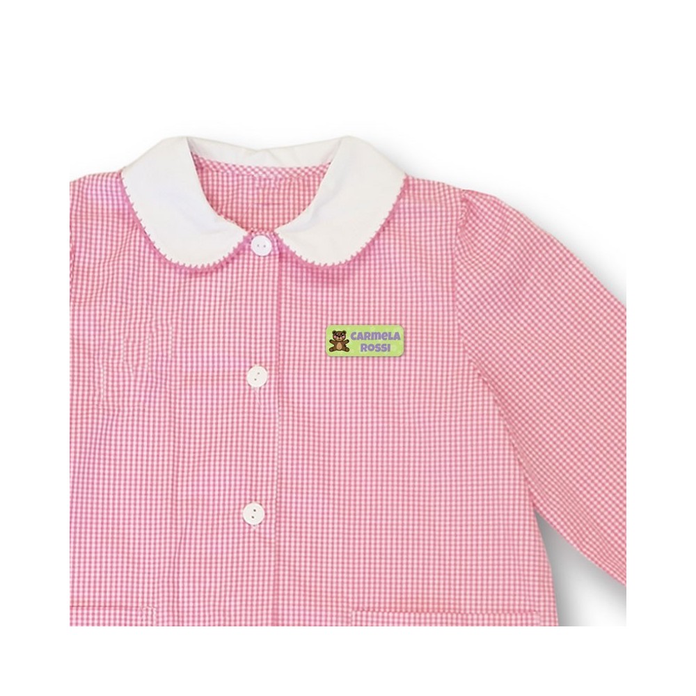Kit 27 etichette termoadesive per vestiti, personalizzati con nome per bambini per asilo o scuola
