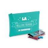 Pochette regalo per la nonna "La migliore nonna di sempre" personalizzata con nome