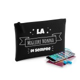 Pochette regalo per la nonna "La migliore nonna di sempre" personalizzata con nome