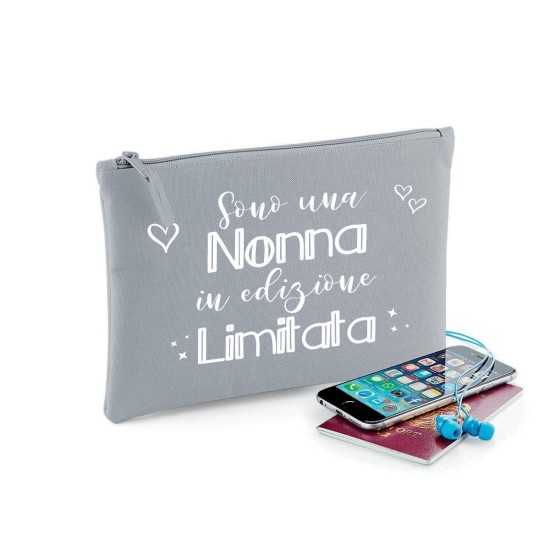Pochette per una nonna in edizione limitata personalizzata con dedica