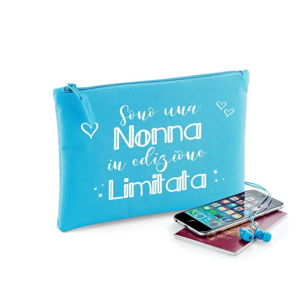 Pochette per una nonna in edizione limitata personalizzata con dedica