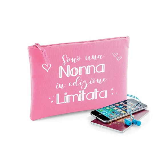 Pochette per una nonna in edizione limitata personalizzata con dedica