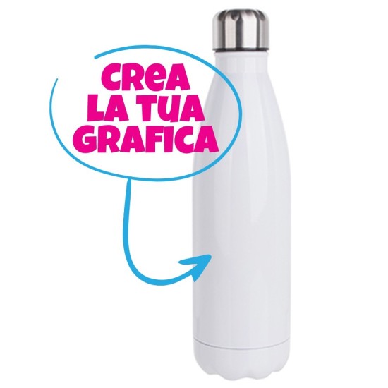 borraccia in acciaio inox termica personalizzata