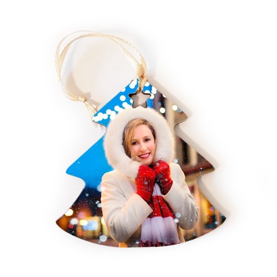 Addobbo natalizio personalizzato con foto