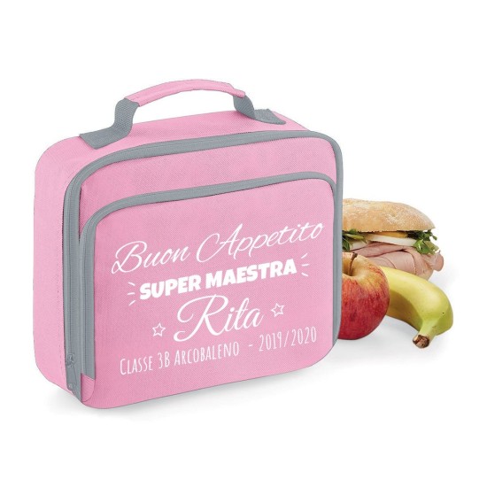 borsa frigo lunch box maestra