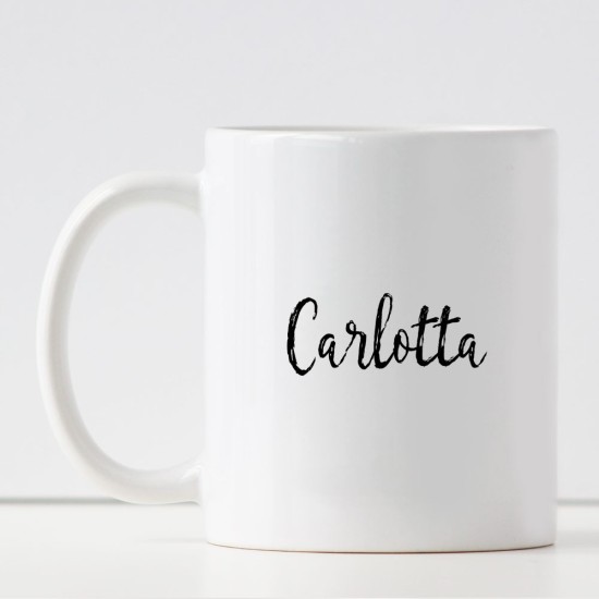Tazza per gli amici personalizzata "Dopo la pioggia arriva sempre un arcobaleno" e nome
