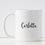 Tazza per gli amici personalizzata "Dopo la pioggia arriva sempre un arcobaleno" e nome