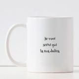 Tazza Natalizia personalizzata con nome e dedica