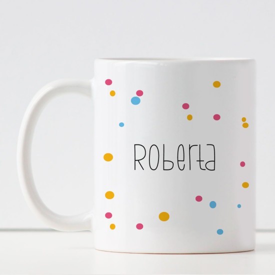 Tazza Nessuno è come te, questo è il tuo potere, personalizzata con nome