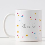 Tazza Nessuno è come te, questo è il tuo potere, personalizzata con nome