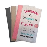Taccuino personalizzato maestra nome classe