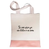 Shopper regalo personalizzata "Segui il tuo cuore, lui conosce la strada"