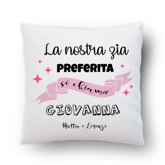Cuscino la nostra zia preferita