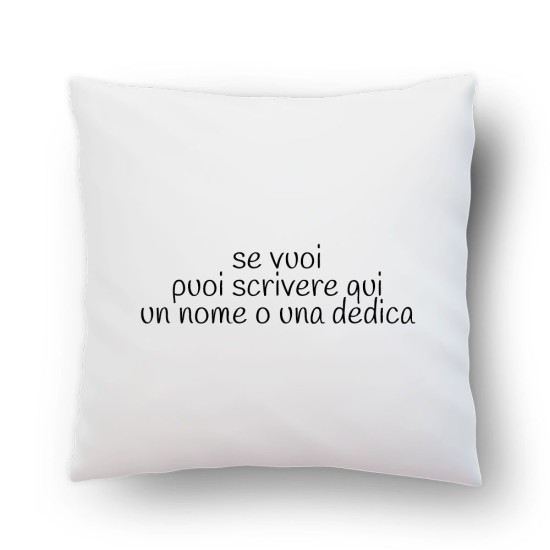 Cuscino con frase simpatica per la zia personalizzato con nome