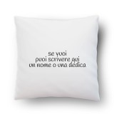 Cuscino con frase simpatica per la zia personalizzato con nome