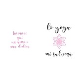 Borraccia personalizzata per persone che amano lo yoga