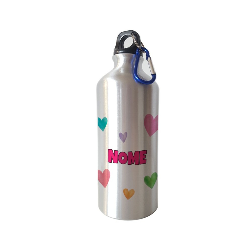 Borraccia personalizzata per bambini con unicorno e nome