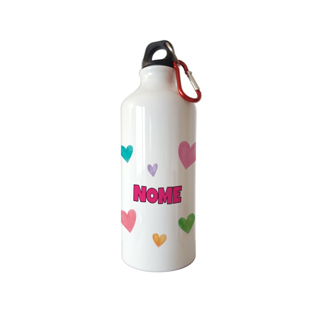 Borraccia personalizzata per bambini con unicorno e nome