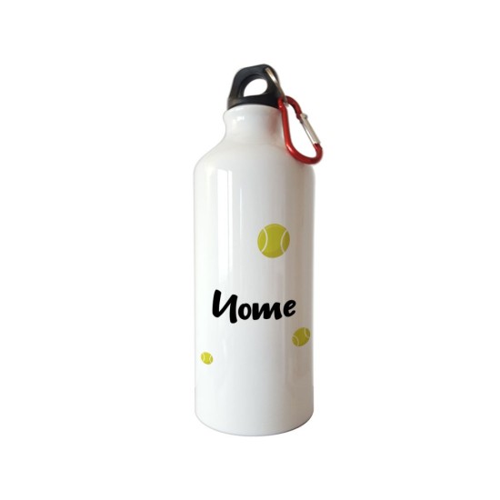 Borraccia tennis personalizzata con nome