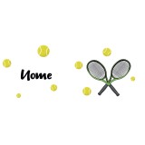 Borraccia tennis personalizzata con nome