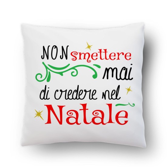 Regalo natale cuscino personalizzato
