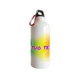 Borraccia da bambini multicolor bolle e nome