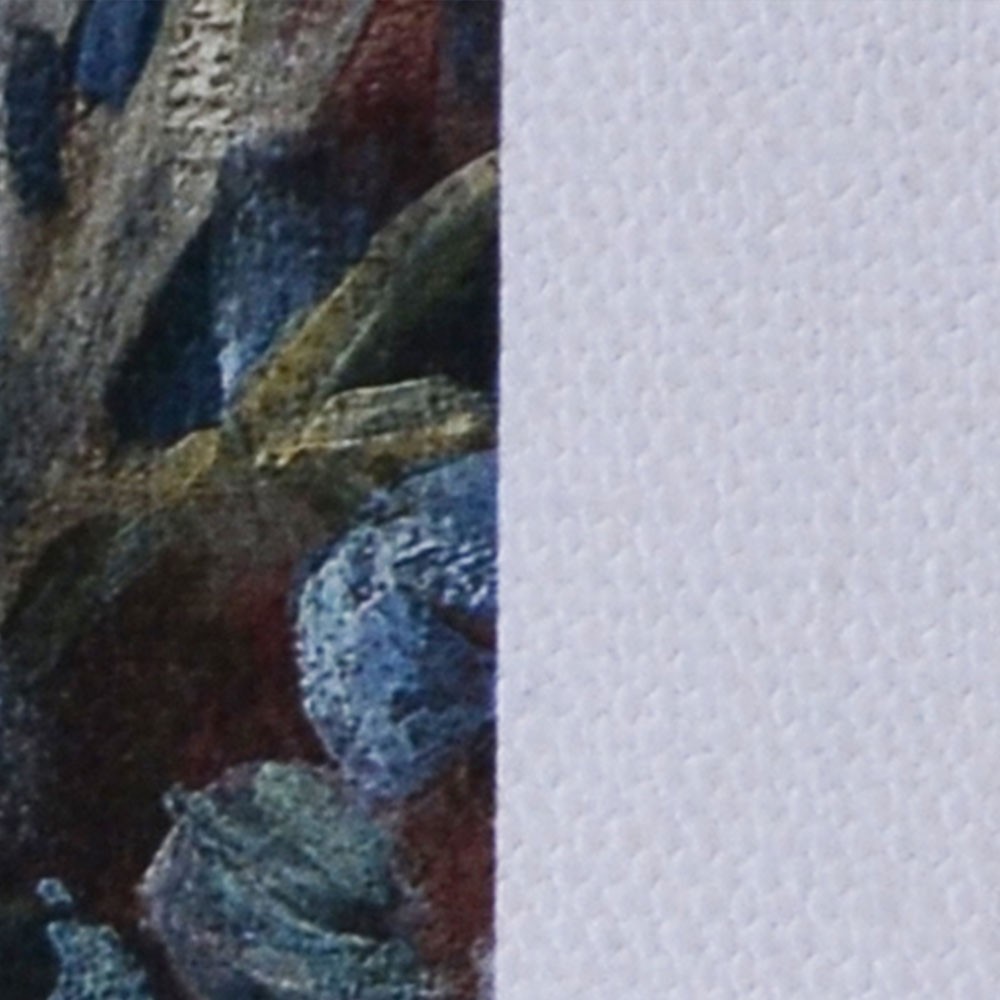 Quadro in tela canvas personalizzato con foto e testo per un super papà