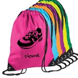 Zainetto personalizzato con scarpa e nome