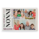 quadro canvas per i nonni