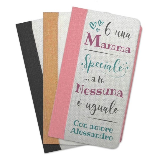 taccuino regalo personalizzato per la mamma