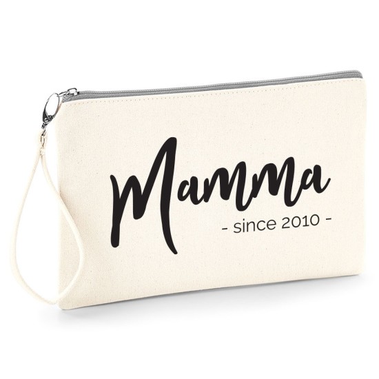 Pochette personalizzata per la mamma "Mamma since.."