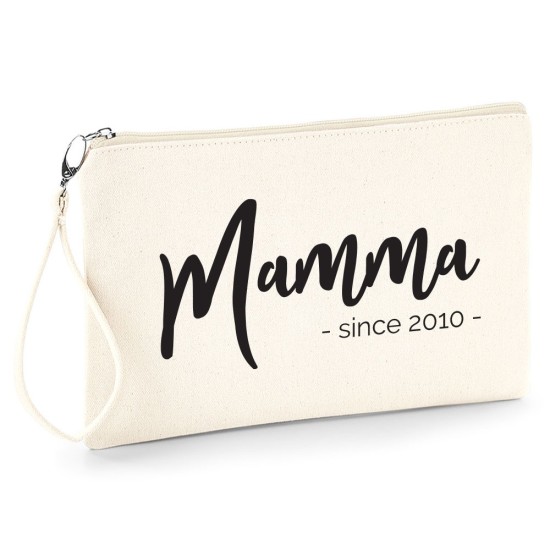 pochette personalizzata mamma since