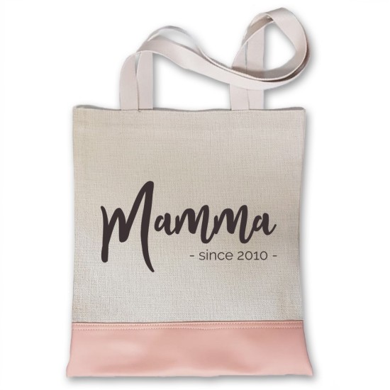 Shopper personalizzata mamma since