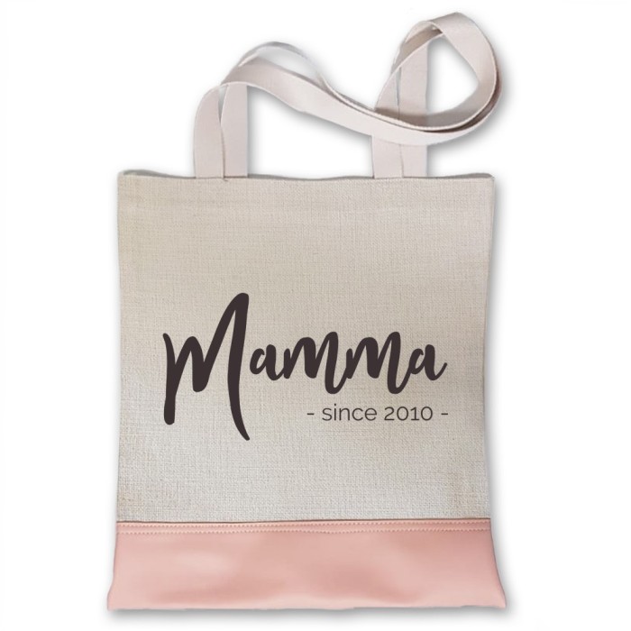 Shopper personalizzata mamma since