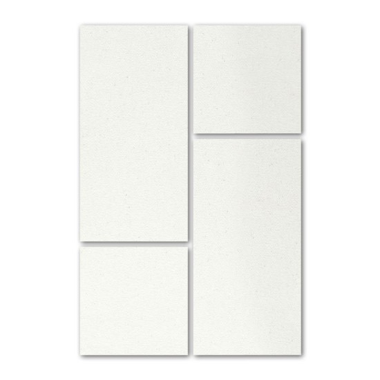 Quadro in tela canvas personalizzato a pannelli | 2x2 Rettangolare Verticale