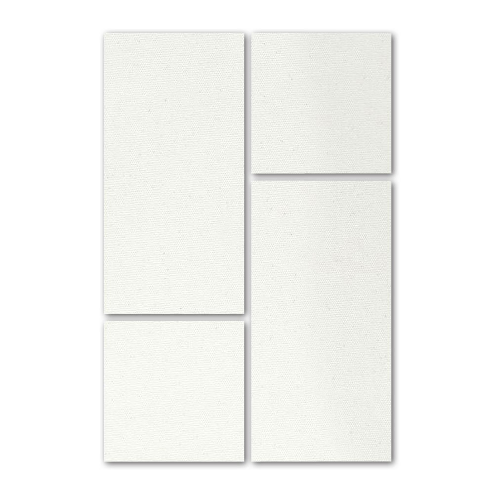 Quadro in tela canvas personalizzato a pannelli | 2x2 Rettangolare Verticale
