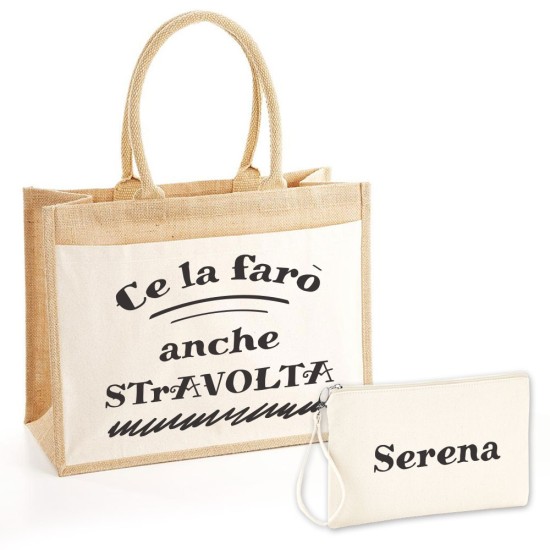 borsa shopper personalizzata