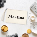 Borsa Shopper multiuso personalizzata  "Ce la farò anche stravolta" abbinata alla pochette con il nome