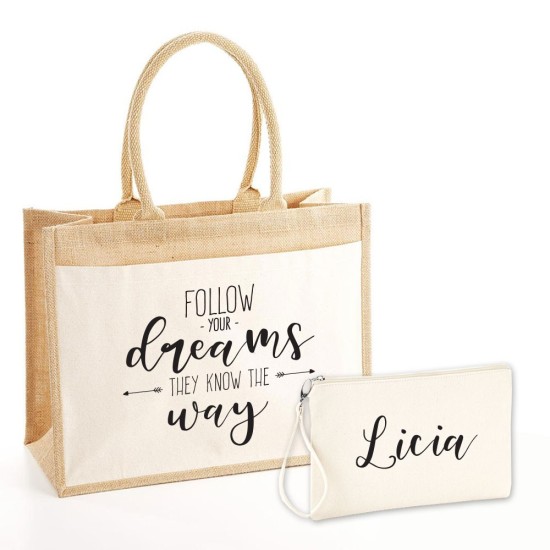 borsa personalizzata pochette