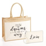 borsa personalizzata pochette
