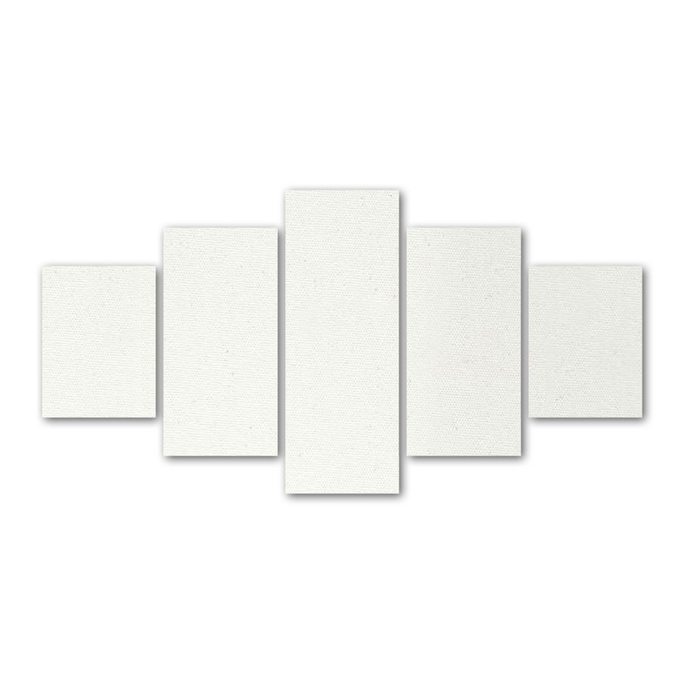 Quadro in tela canvas personalizzato a pannelli | 5x1 Moderno